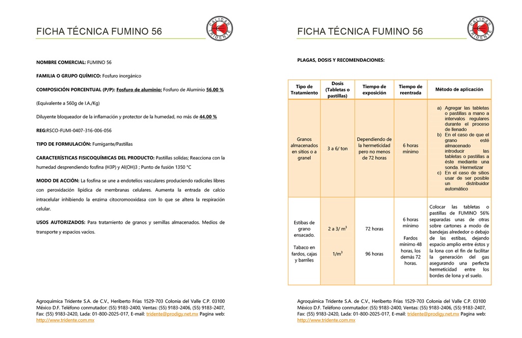 FUMINO 56 - TUBO 60GR