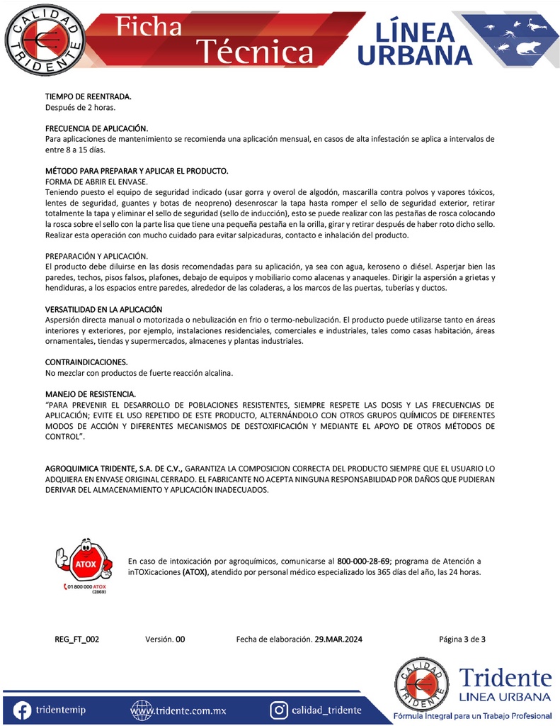CIRANO PLUS URBANO (CUPERMETRINA) - 100ML