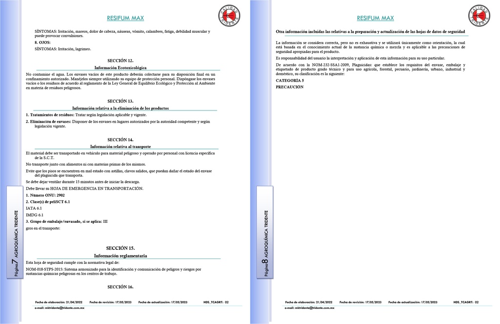 RESIFUMMAX - 100ML