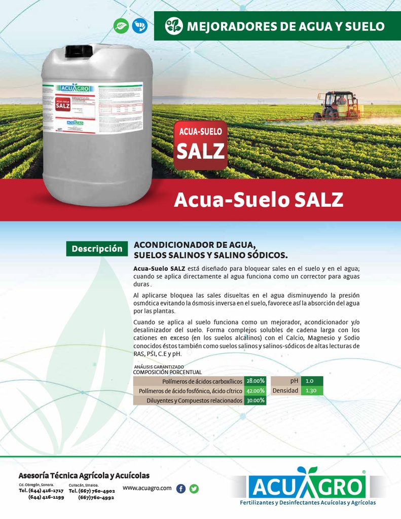 ACUASUELO SALZ - 20 L