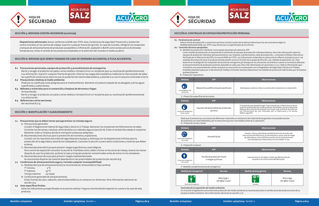 ACUASUELO SALZ - 20 L