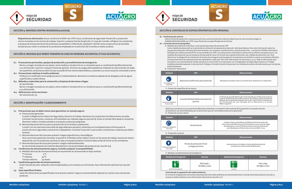 ACUAGRO S -20 L