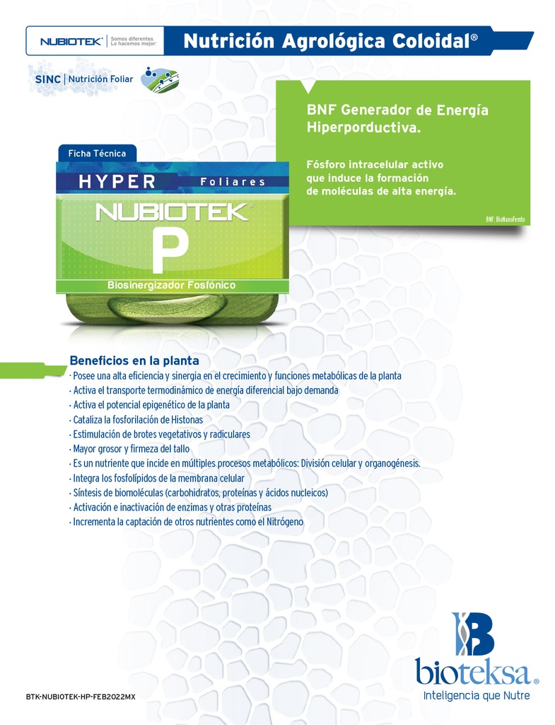 Nubiotek Hyper P - 1L