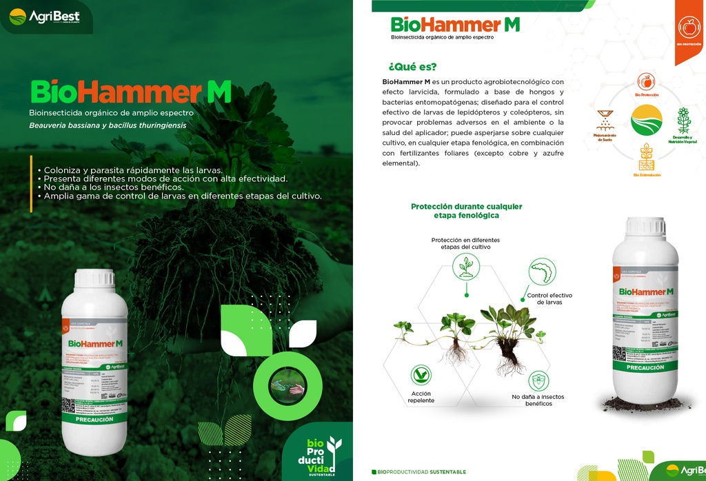 BIOHAMMER M - BOTELLA 1L