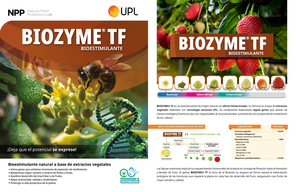 BIOZYME TF - BOTELLA 1L