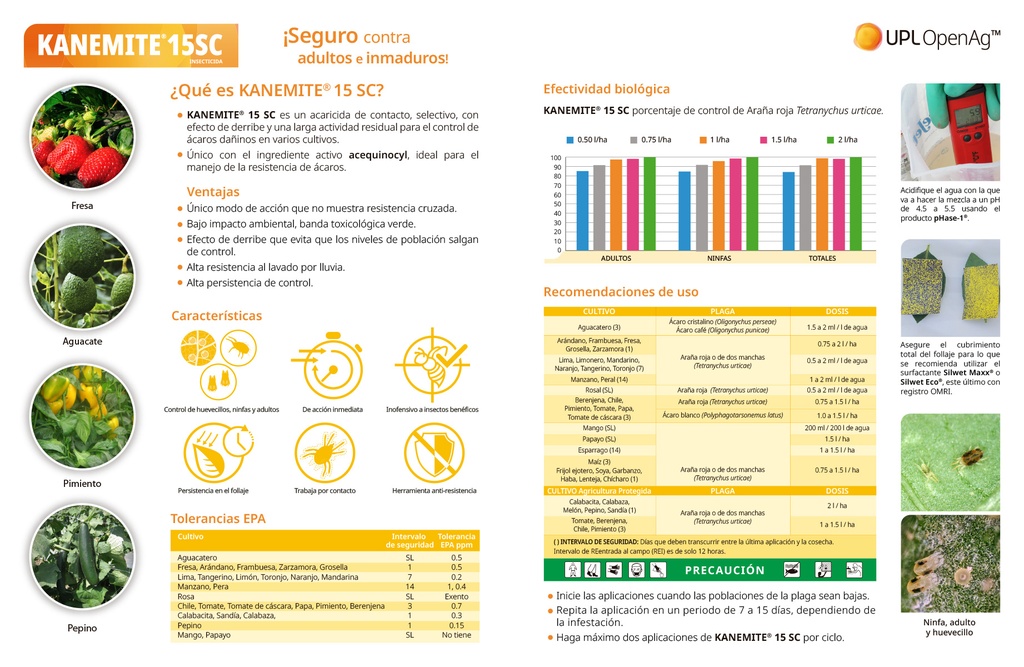 KANEMITE (ACEQUINOCYL) - BOTELLA 1L