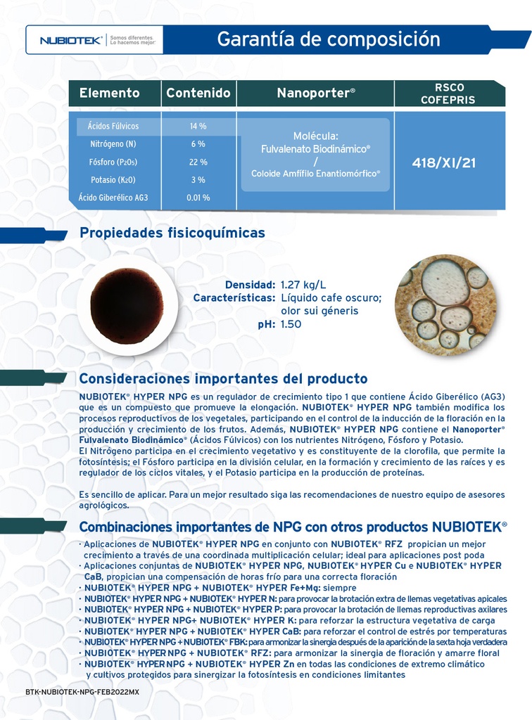 Nubiotek Hyper NPG - 1L