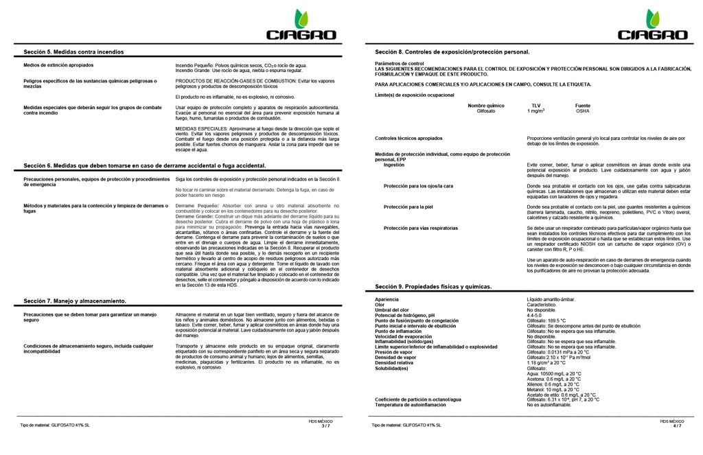 GLINOMYL (GLIFOSATO) - 10L