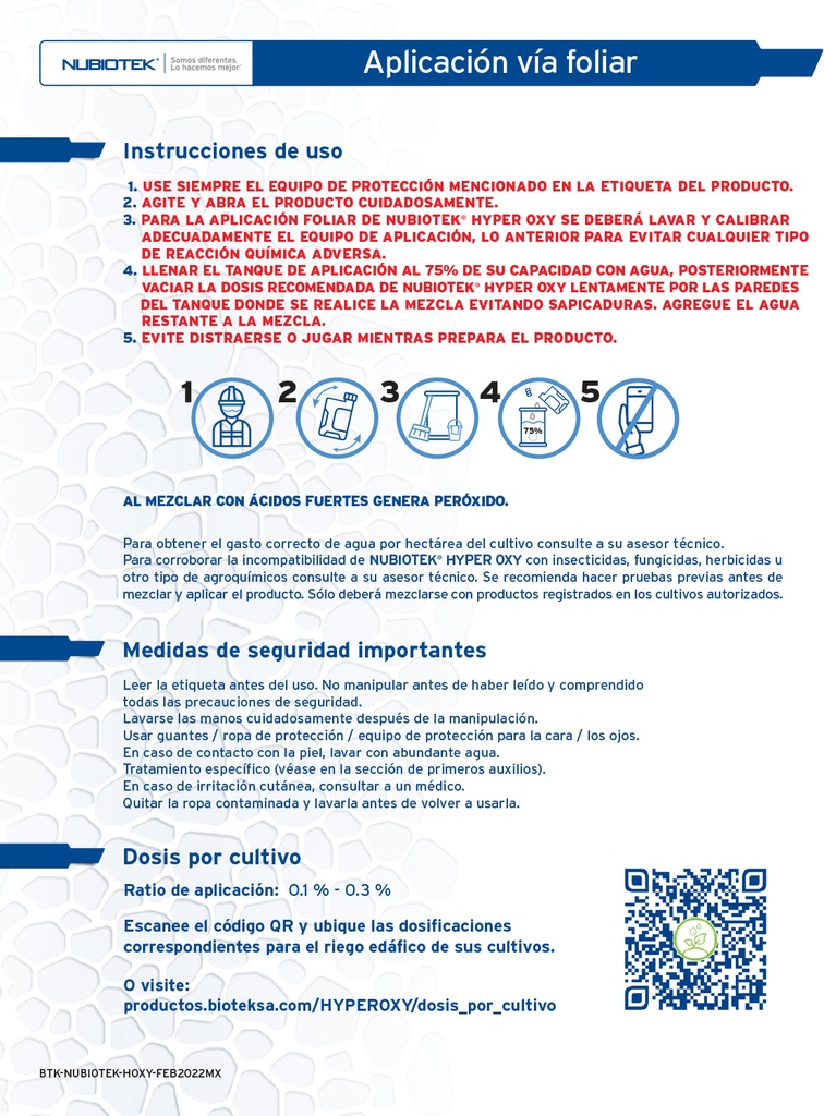 Nubiotek Hyper Oxy - 1L