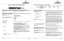 KINGSTAR XTRA (AZOXYSTROBIN+CIPROCONAZOL) - FRASCO 100 G