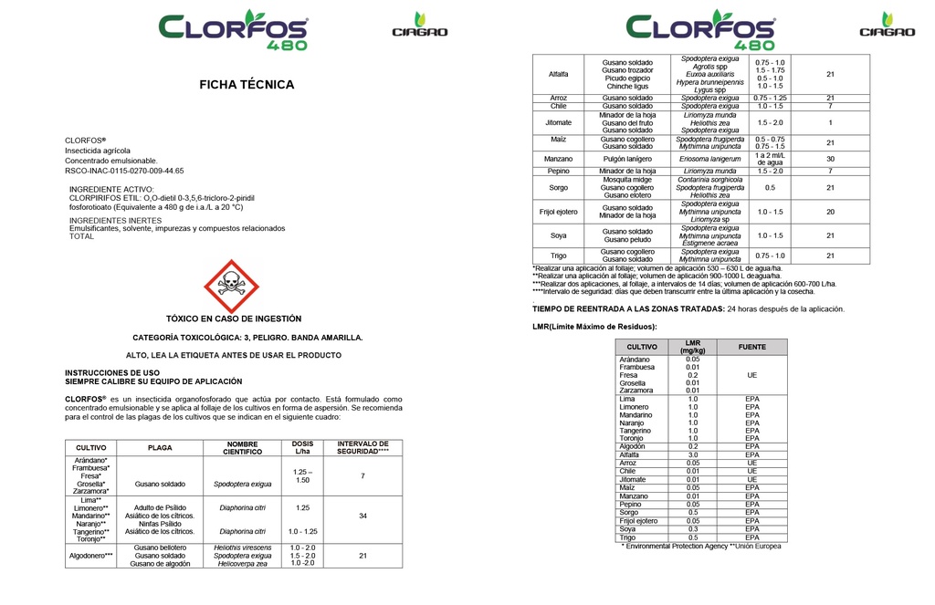 CLORFOS - 1L