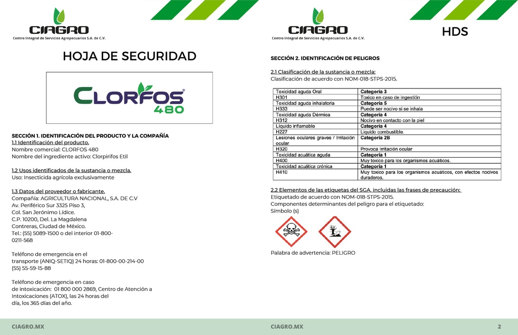 CLORFOS - 1L