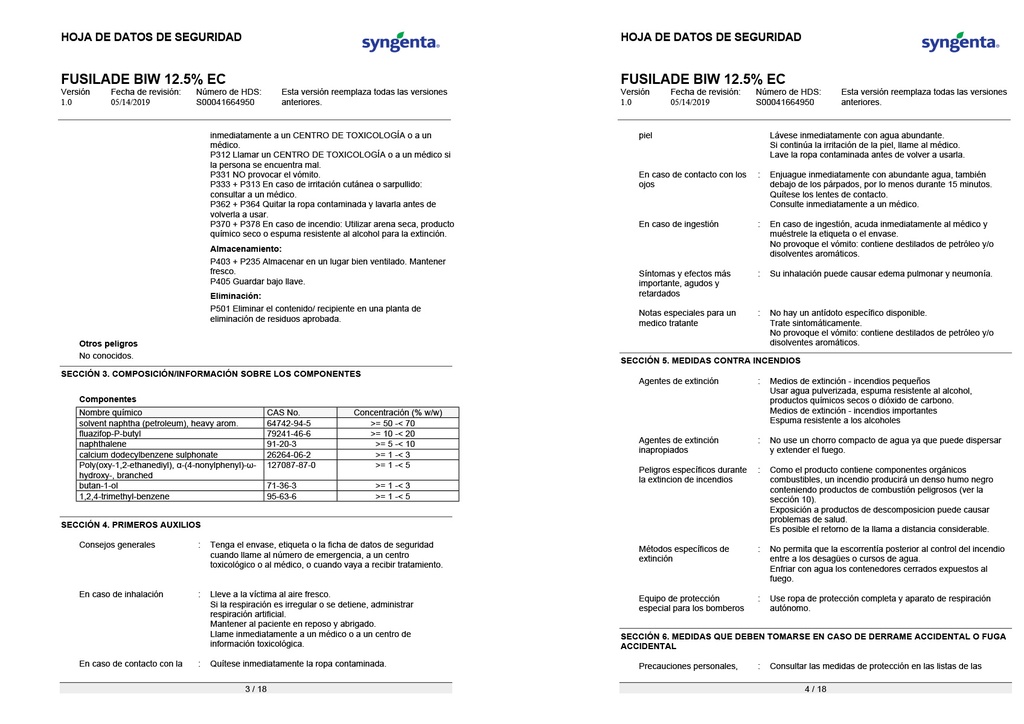 FUSILADE BIW (FLUAZIFOP) - BOTELLA 1L