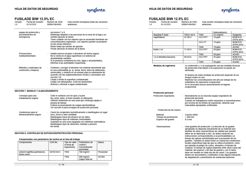 FUSILADE BIW (FLUAZIFOP) - BOTELLA 1L