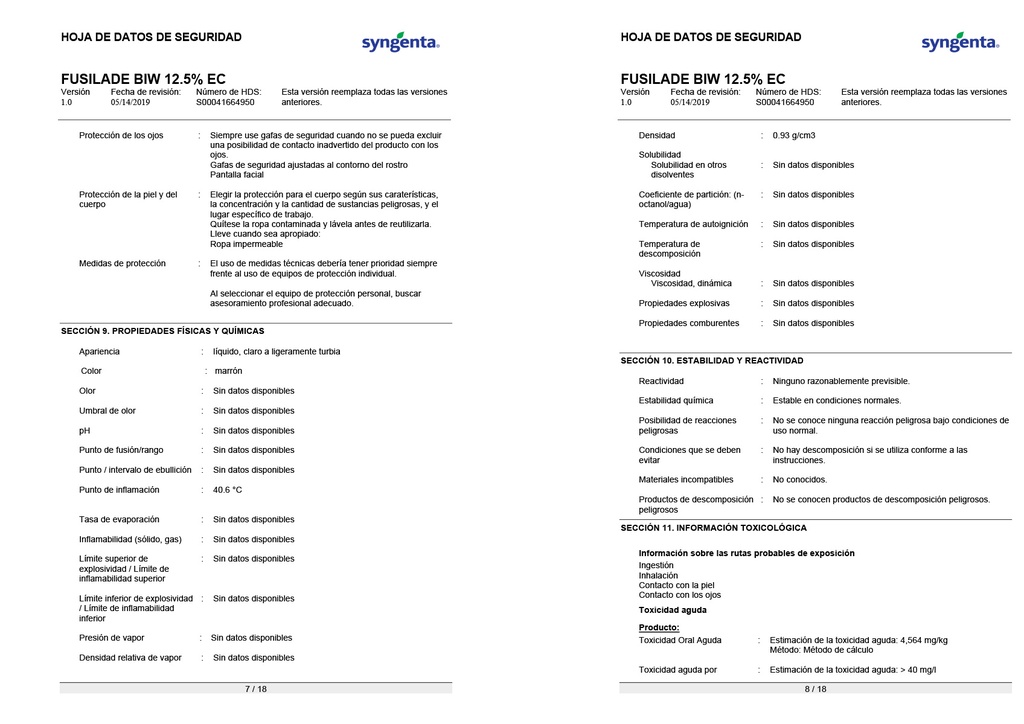 FUSILADE BIW (FLUAZIFOP) - BOTELLA 1L