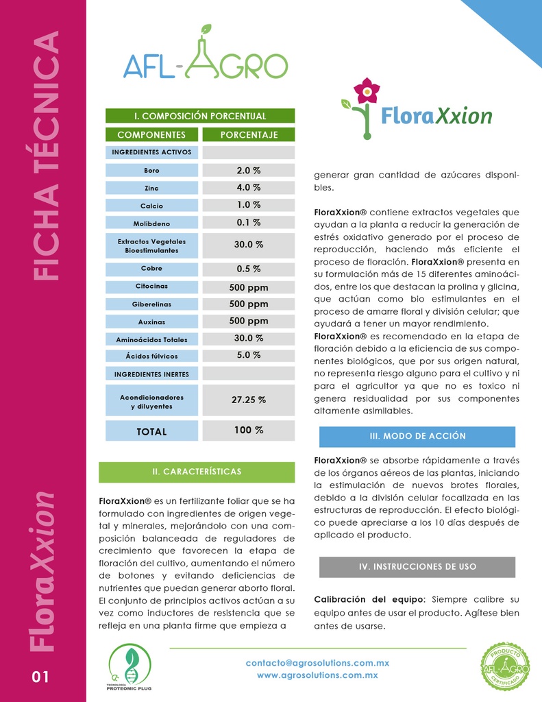 Fertilizante FloraXxion - 20L