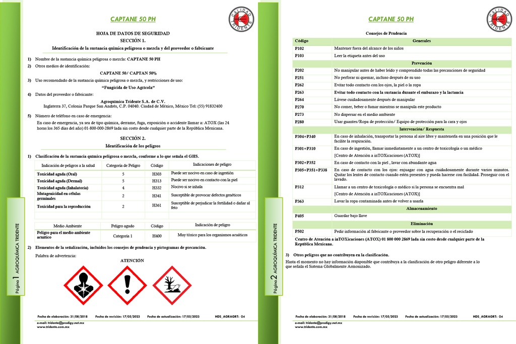 Captane 50WP - 1kg