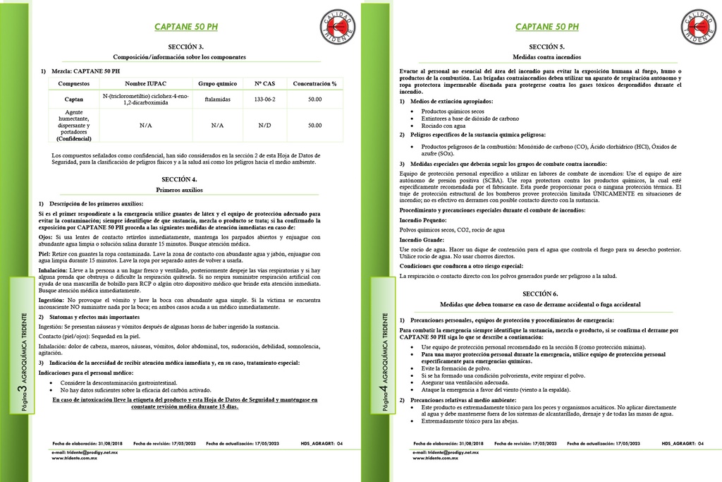 Captane 50WP - 1kg