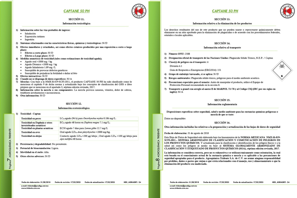 Captane 50WP - 1kg