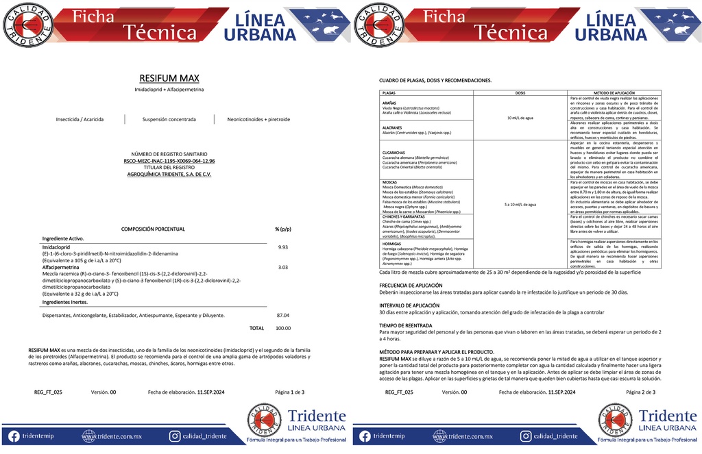 Resifummax - 100ml