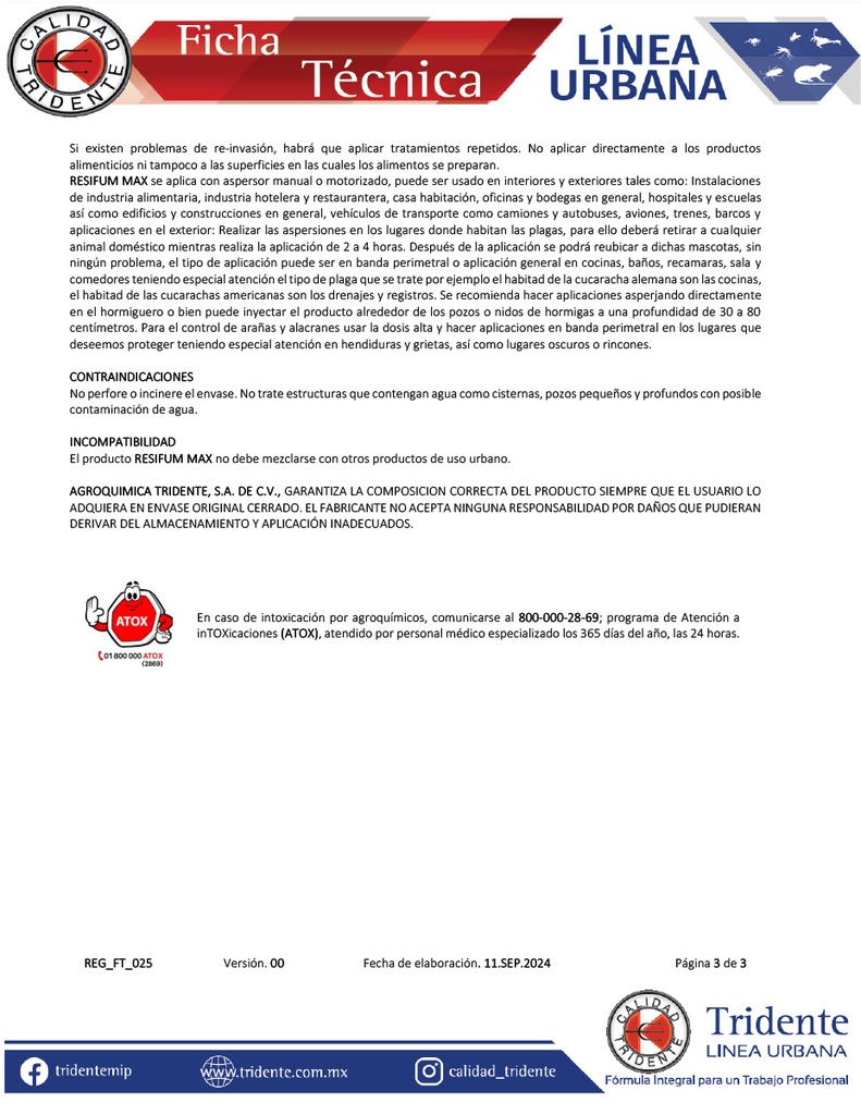 Resifummax - 100ml