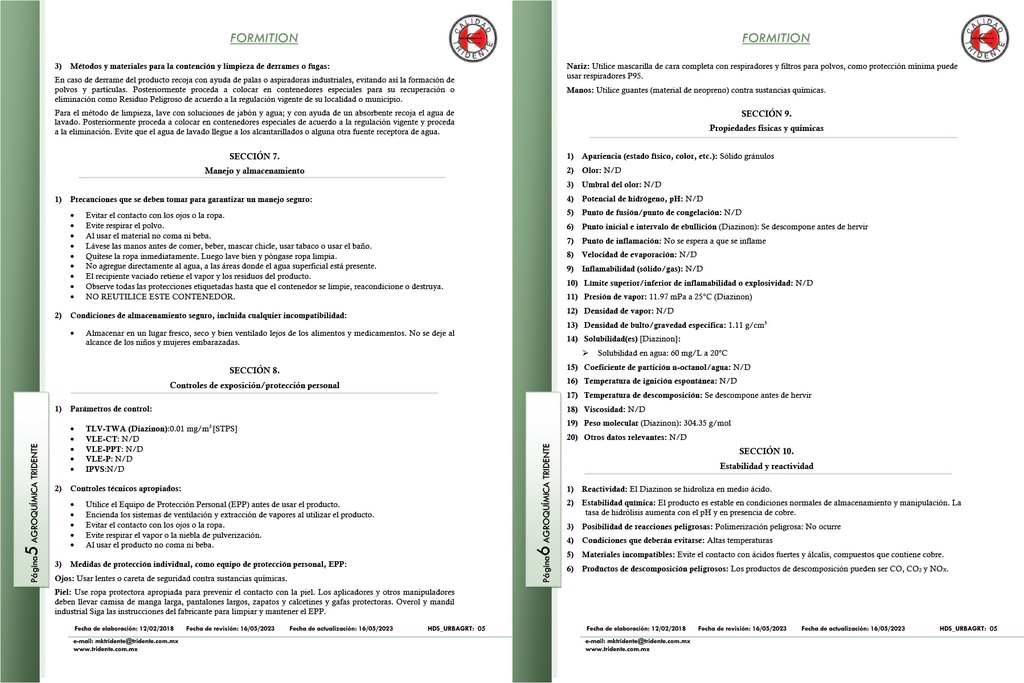 Formition (Diazinon) - 1kg