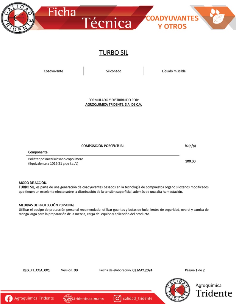 Turbosil (Politér Polimetilsiloxano Copolímero) - 240ml