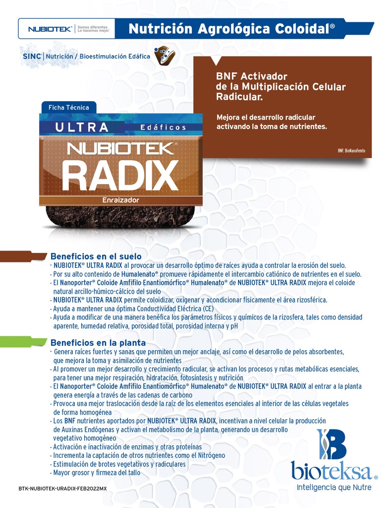 Nubiotek Ultra Radix - 1L