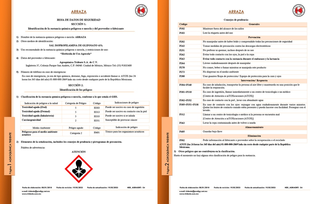 Arraza 360 (Glifosato) - 950ml
