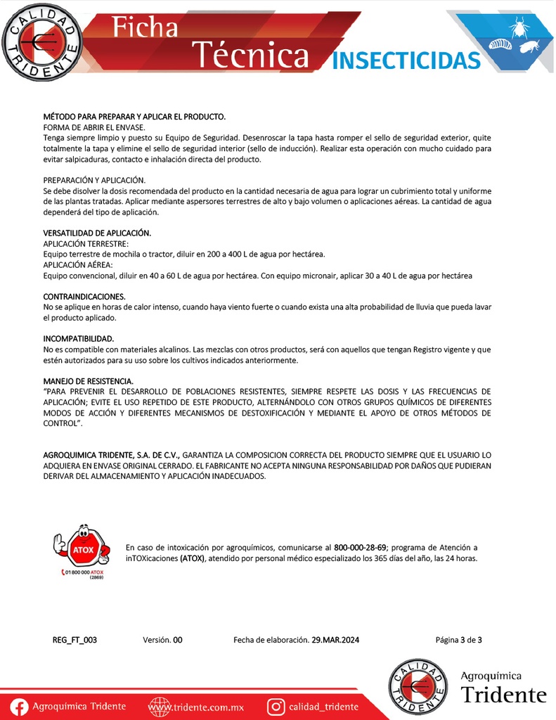 Siroco 20EC (Cipermetrina) - 950ml