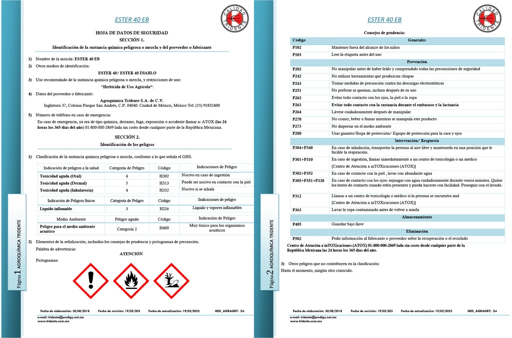 Ester 40 - 950ml