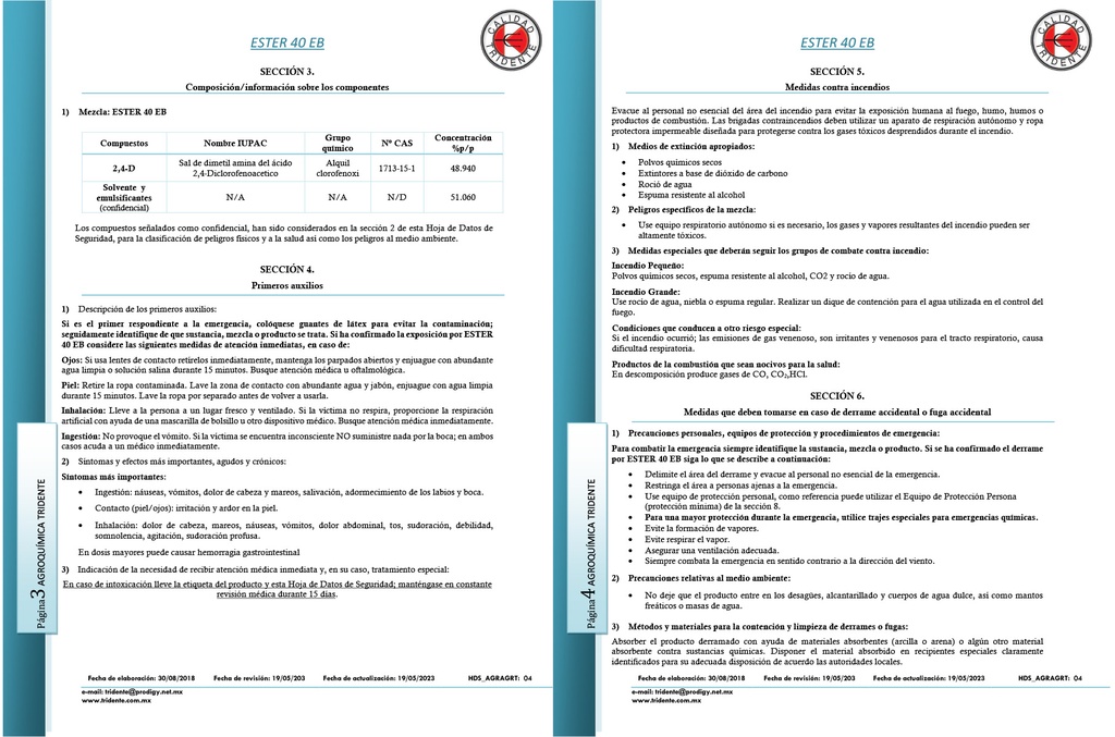 Ester 40 - 950ml