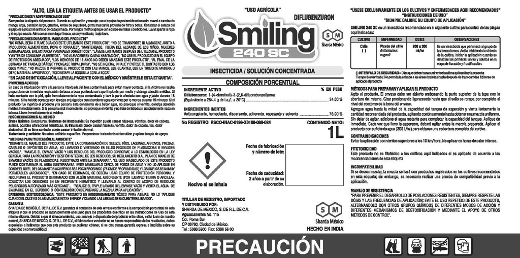 Smiling (Diflubenzuron 24% SC) - 1L