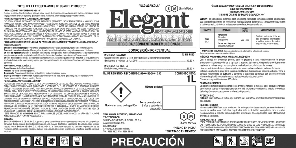 Elegant (Quizalofop-P-Ethyl) - 500ml