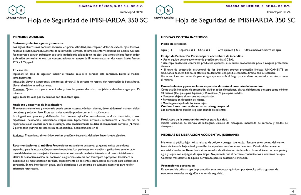 Imisharda 350 (Imidacloprid 35% SC) - 1L