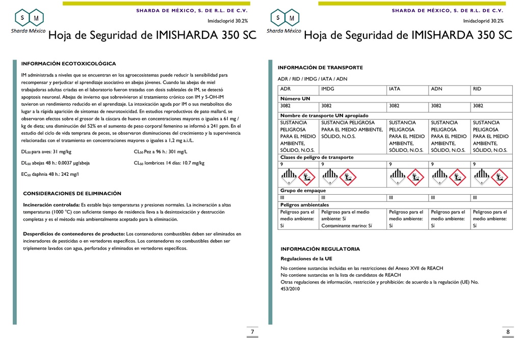 Imisharda 350 (Imidacloprid 35% SC) - 1L