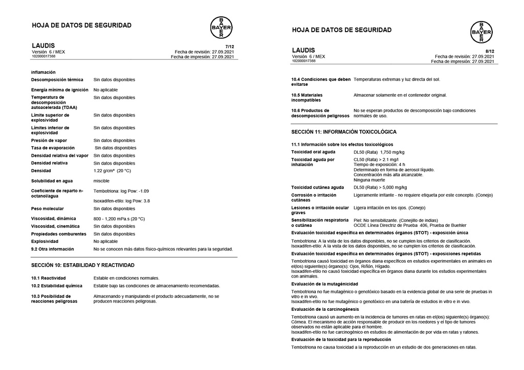 LAUDIS (TEMBOTRIONE) - KIT (300ML+1L)