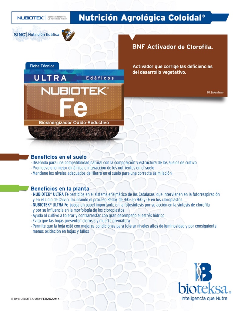 Nubiotek Ultra Fe - 5L