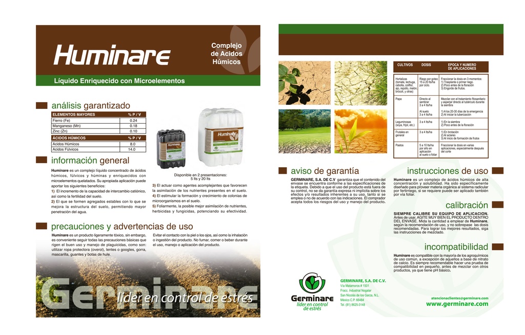 HUMINARE - GARRAFA 5 L