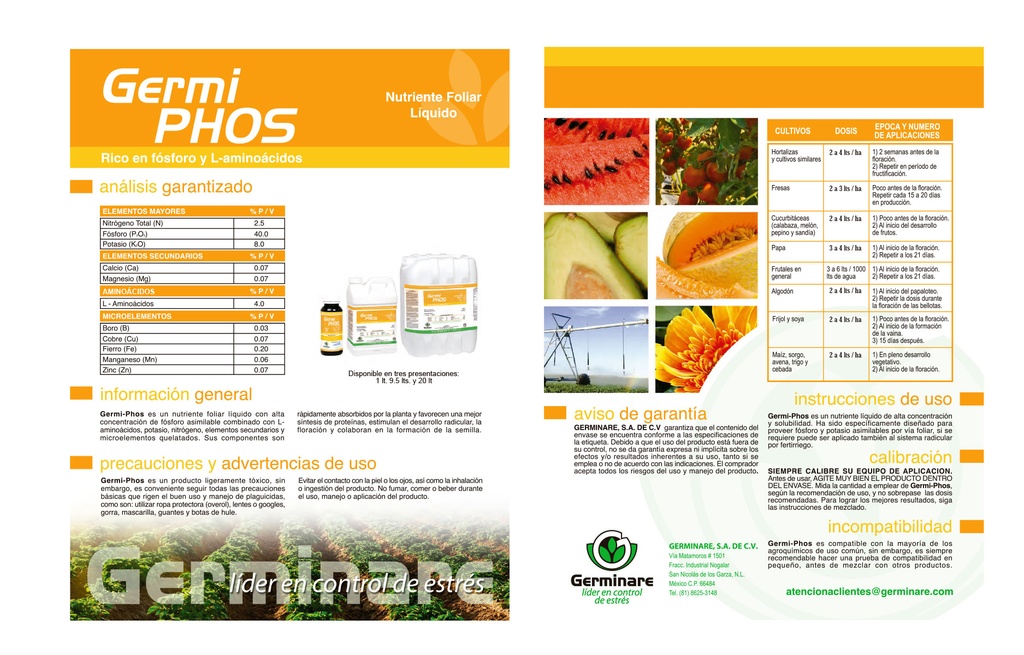 GERMI-PHOS - BOTELLA 1L