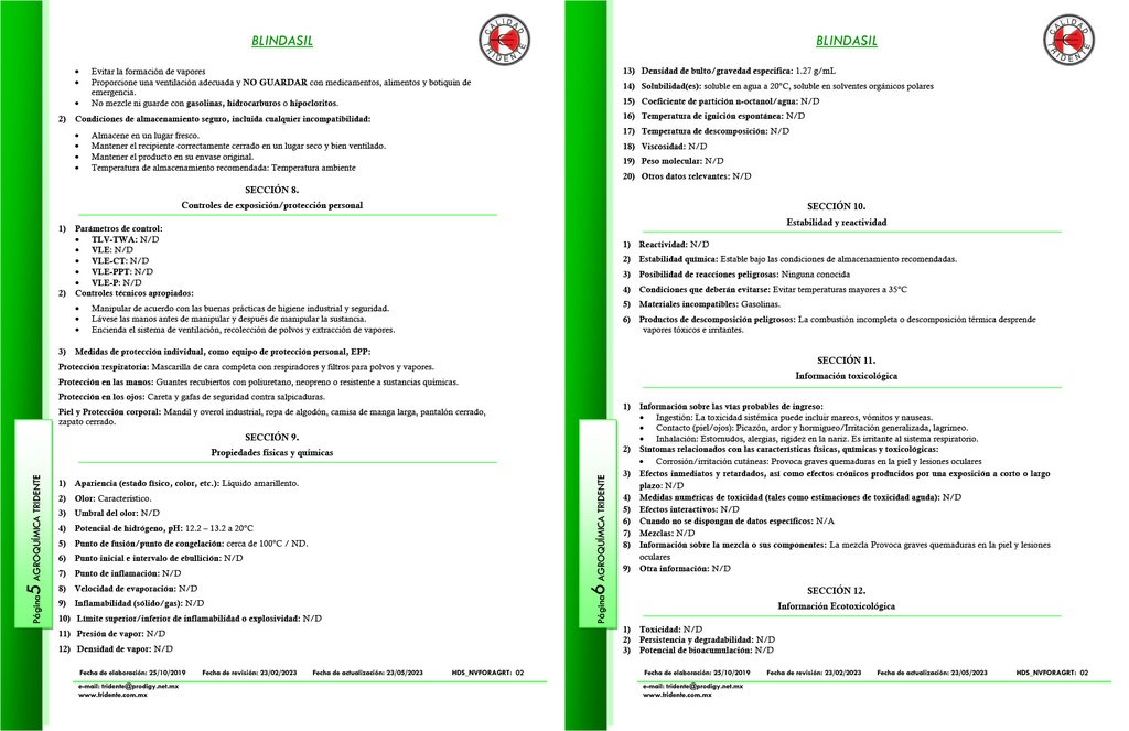 BLINDASIL (FERTILIZANTE) - 1L