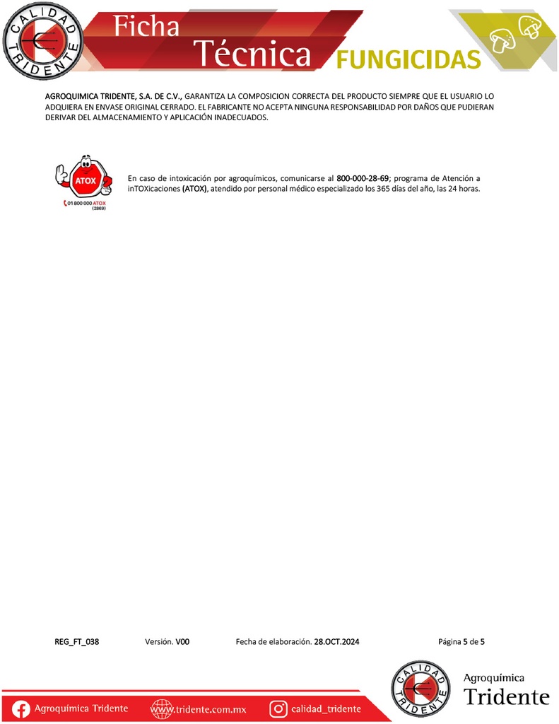 ANTRAK 500PH (BENOMILO) - 1KG
