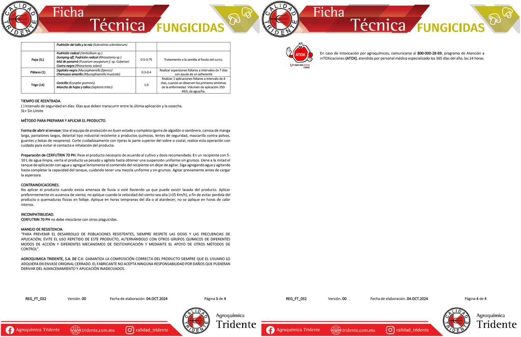 CERFUTRIN 70 PH (TIOFANATO METILICO) - 1 KG