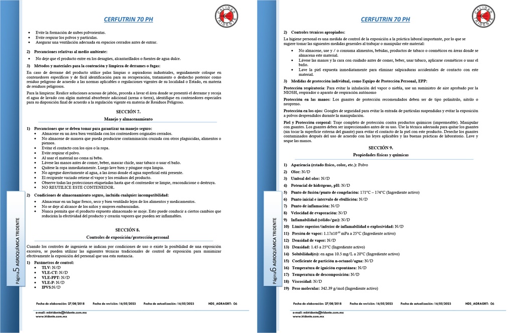 CERFUTRIN 70 PH (TIOFANATO METILICO) - 1 KG