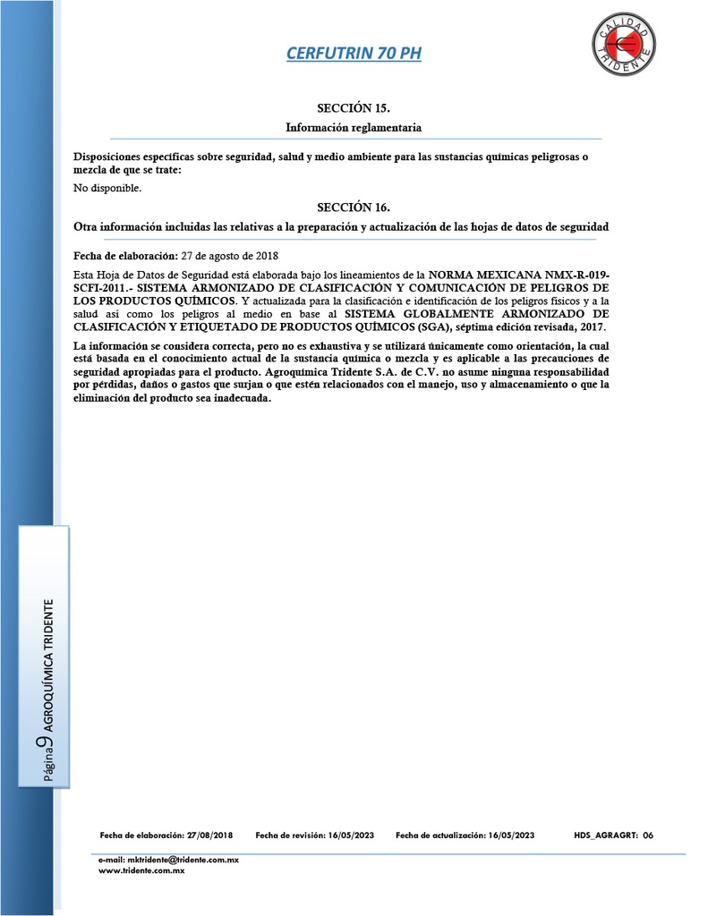 CERFUTRIN 70 PH (TIOFANATO METILICO) - 1 KG