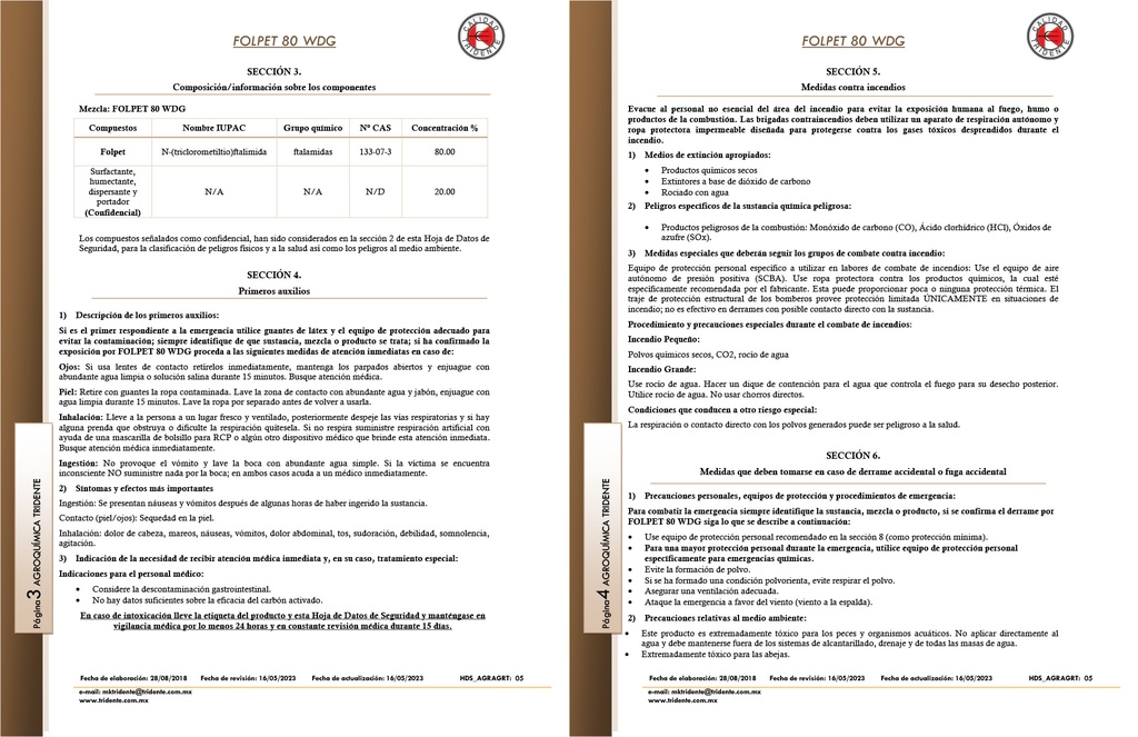 FOLPET 80 WDG - 1KG