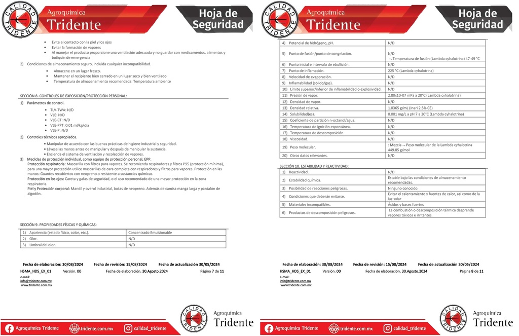 CIALOTRIN 6.5 CE (Lambda Cialotrina) - 1L