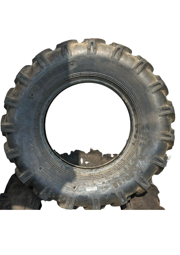 LLANTA 7.50-16 GROVER TRES GUIAS F2 (8C)