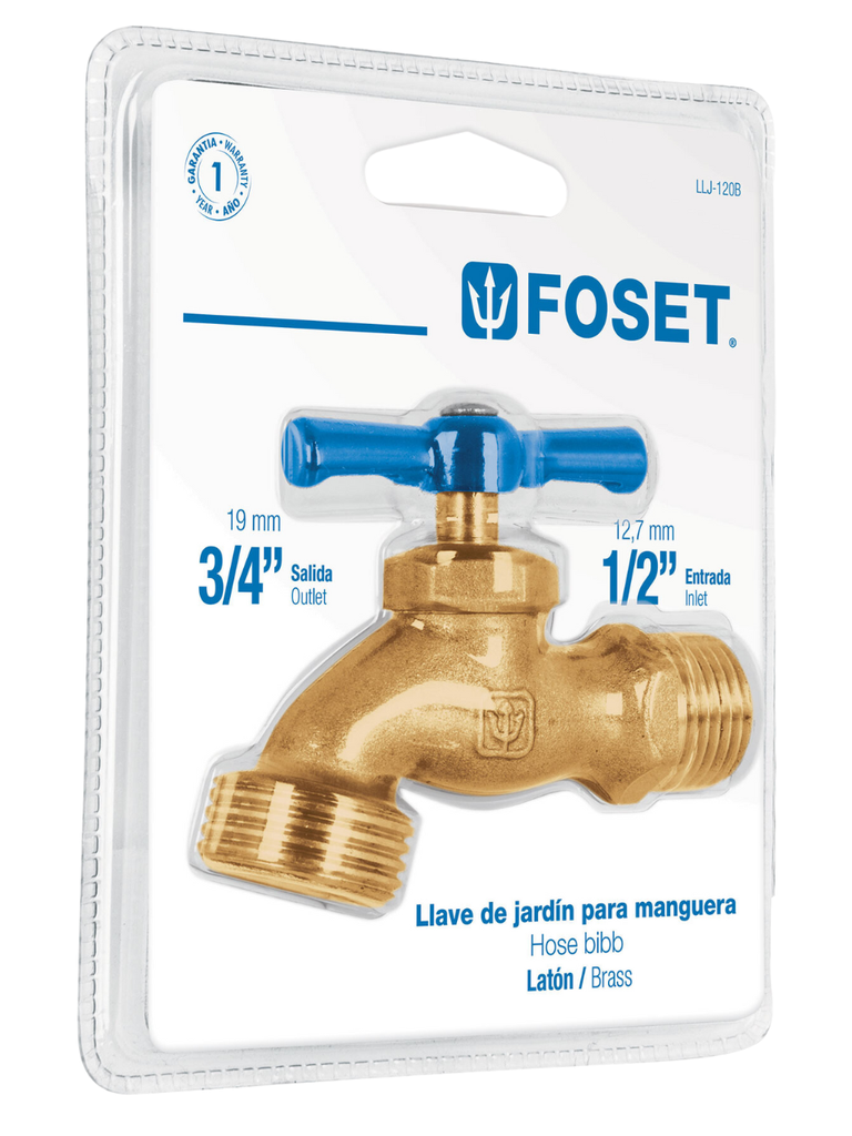 LLAVE DE JARDIN DE NARIZ, CUERPO DE ZAMAC, FOSET