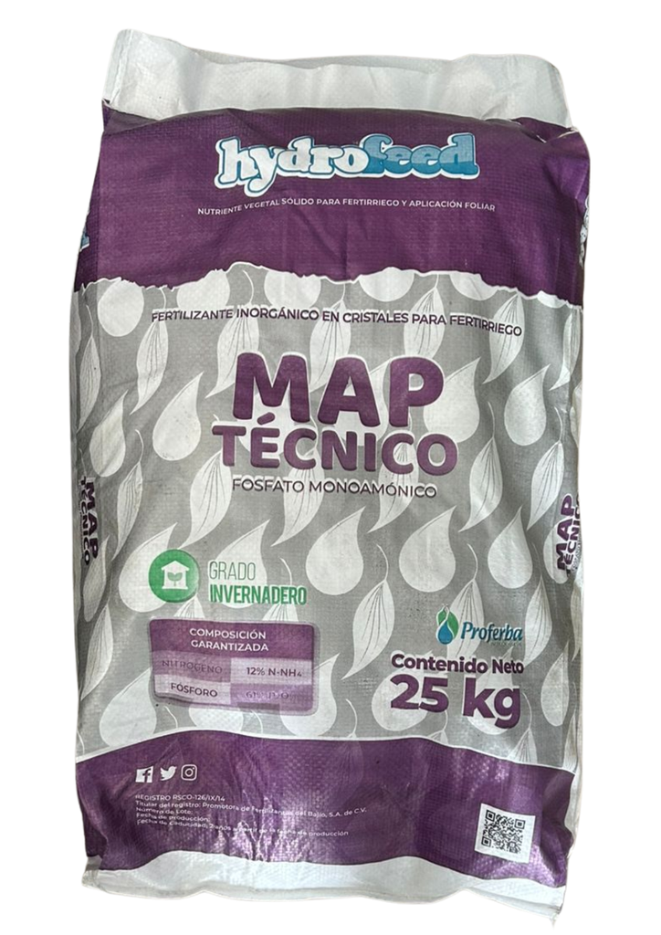 MAP (FOSFATO MONOAMONICO) PFB - SACO 25 KG